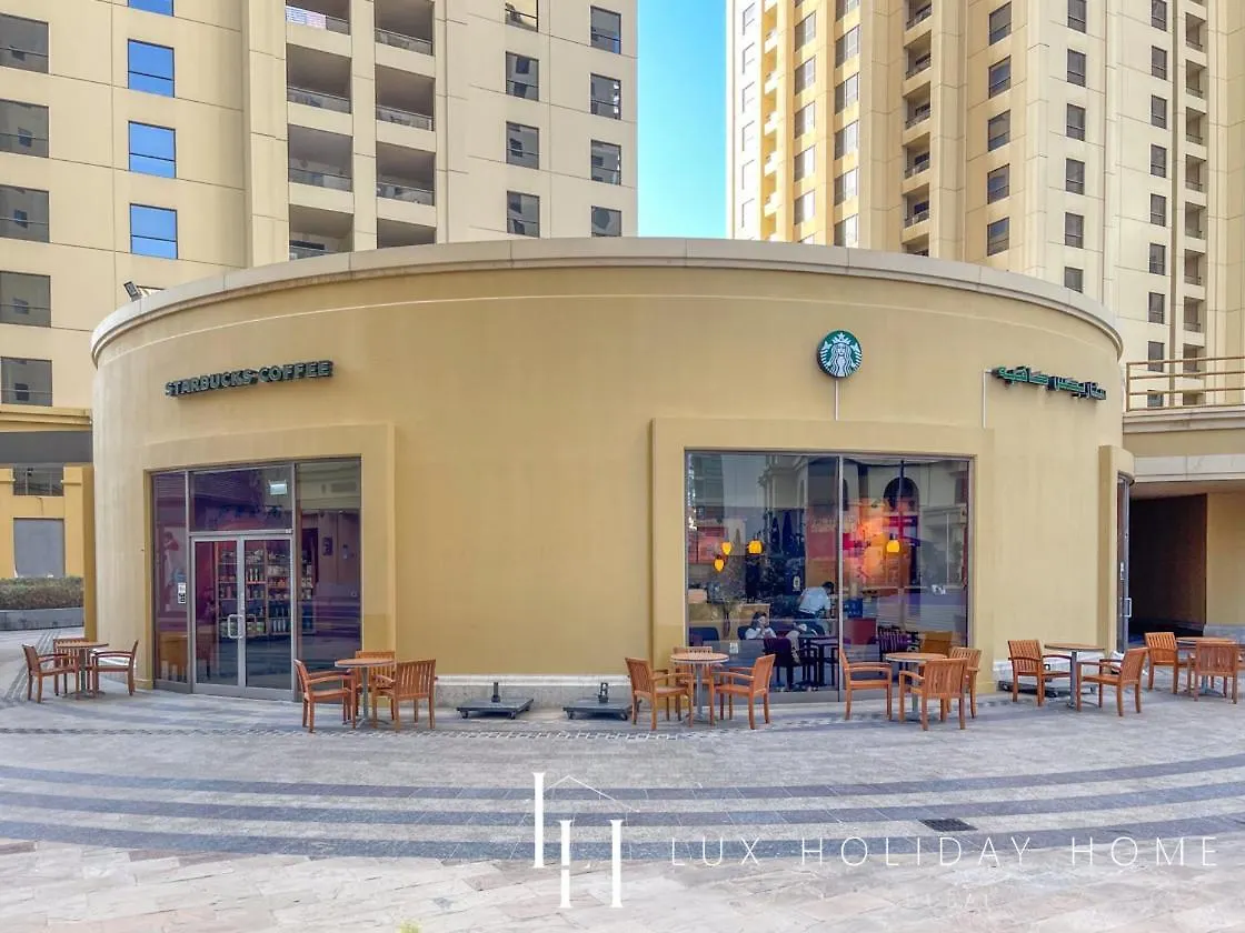 Lux The Dubai Eye View Jbr Studio Apartment