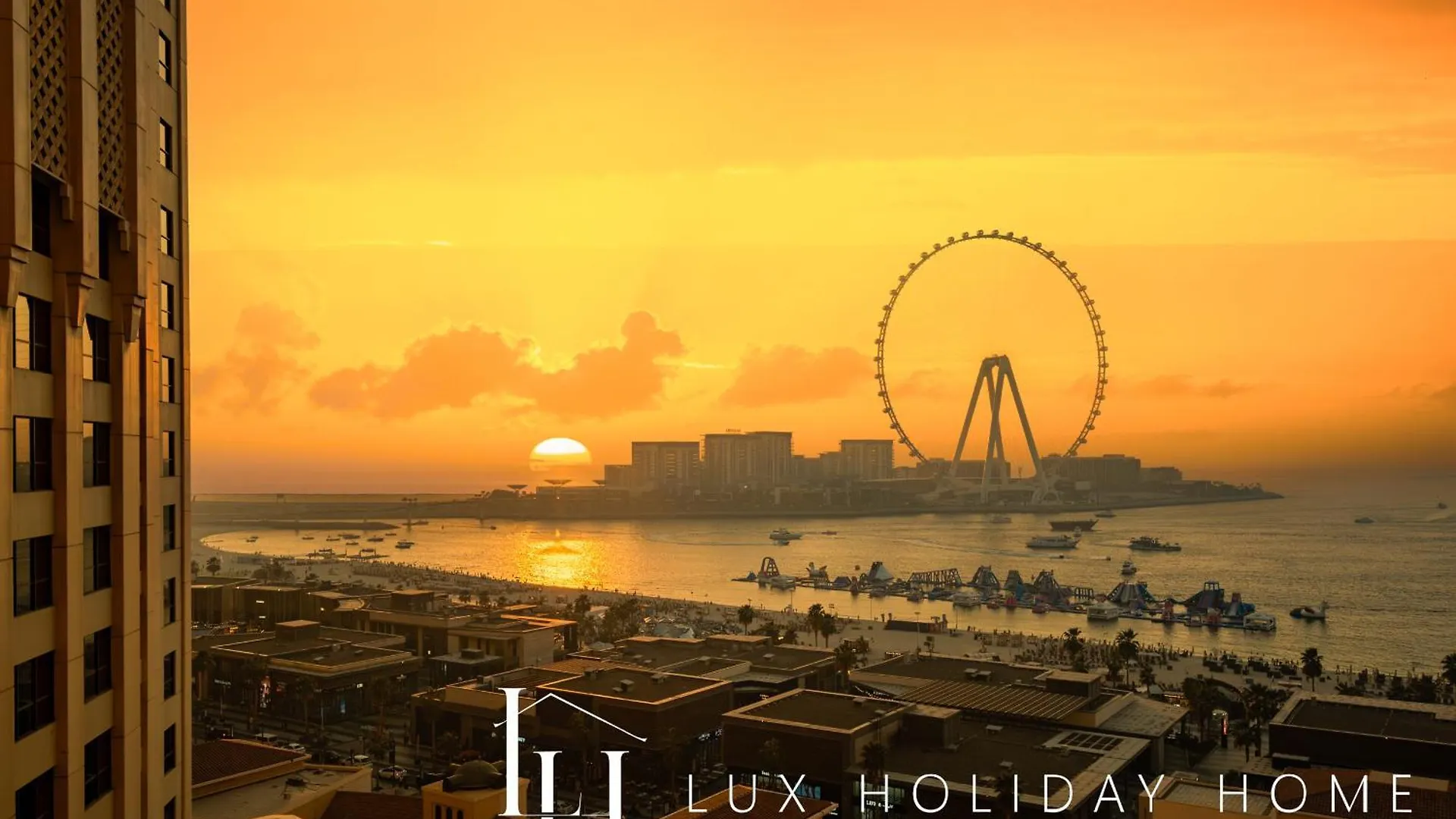 Lux The Dubai Eye View Jbr Studio Apartment
